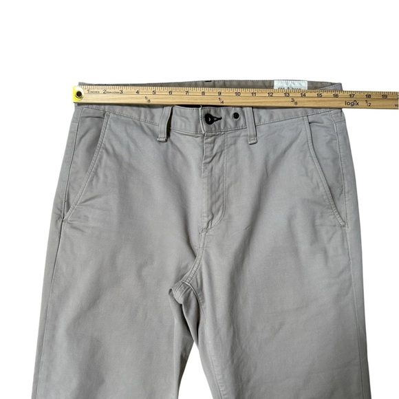 Rag & Bone Fit 2 Cotton Twill Chino (Style M1723O060) – Drizzle, Men’s 32 - Picture 7 of 11